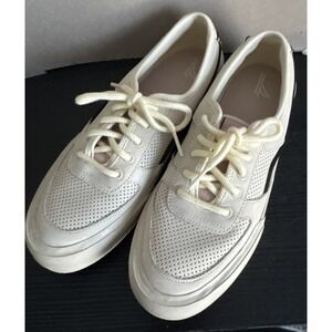 Sperry Top-Sider Soletide Lace-Up Sneaker White / Gold STS86634 Women's 8.5